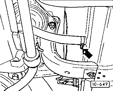 10-649 Removing bottom radiator hose