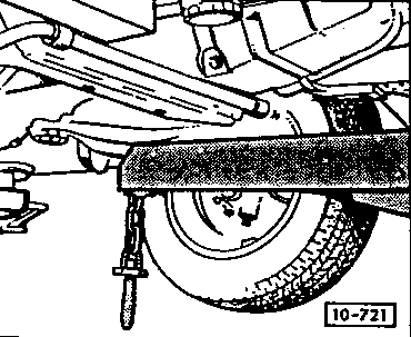 10-721 Lift subframe into position
