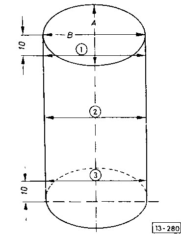 13-280 Cylinder bore measurements