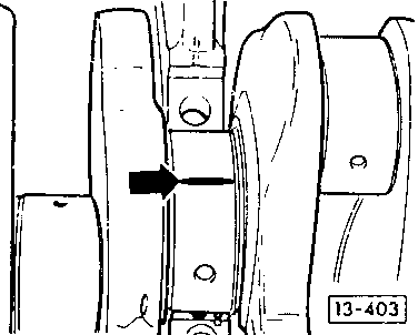 13-403 Using Plastigage to measure crankshaft tolerances