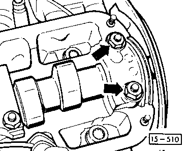 15-511 Removing #1 cam bearing cap