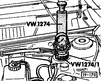19-170 Pressure testing the cooling system