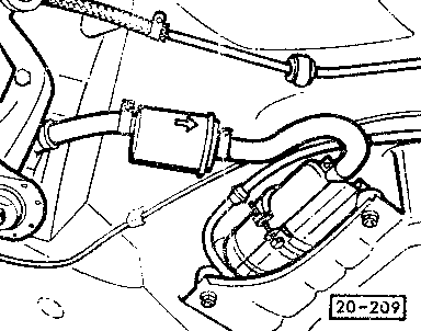 20-209 Fuel pump pre-filter