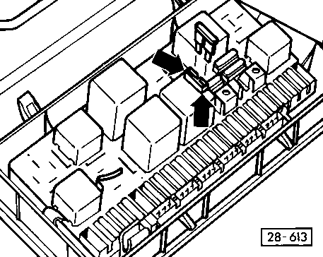 Audi I5 main fusebox