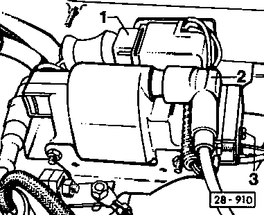 28-910 Disconnecting the coil