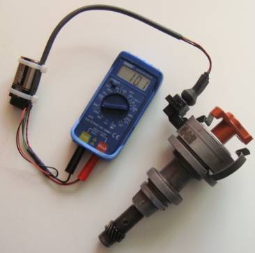Audi distributor measuring lead