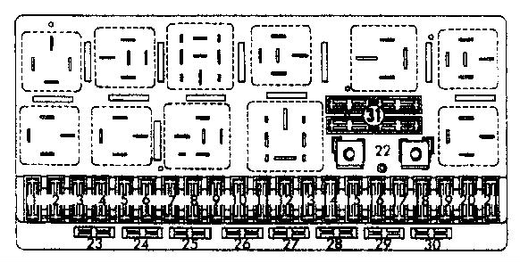 Audi ur-quattro underbonnet fusebox