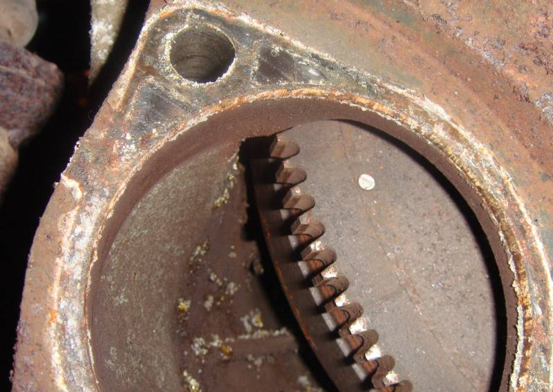Audi ur-quattro broken flywheel pin